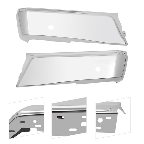 Left and Right Rear Bumper End Set For 2021-2023 Ford F-150 Rear Bumper End Cap - Picture 14 of 16