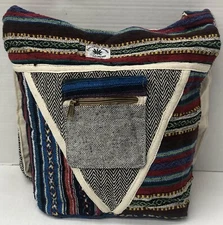 Artisan Himalayan multicolor Boho Hippie Shoulder Bag Crossbody Messenger bag