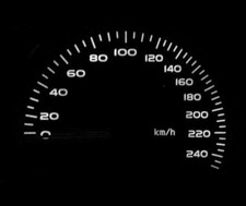 White LED Dash Speedo Kit Lighting Set For VW Polo Mk2 Mk3 Mk4 6N Up To 1999