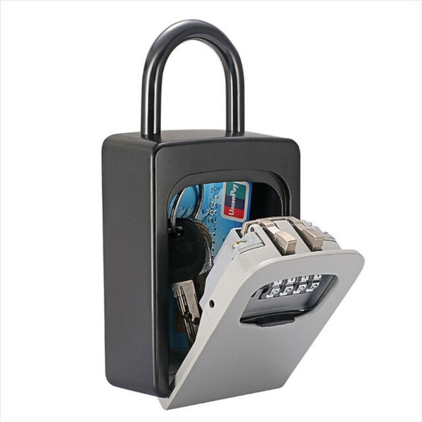 JacobsParts LOCKBOX-B Over-the-Knob 4-Digit Combination Security Key ...