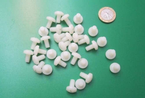 Pan Head Phillips Machine Screw Nylon, M6 x 1.0 x 10 mm Length 100 Pcs - Picture 7 of 16
