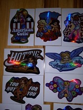 Y2K Girls Vintage Vending Machine Stickers Lot - Full Set Of 15  (Rare)