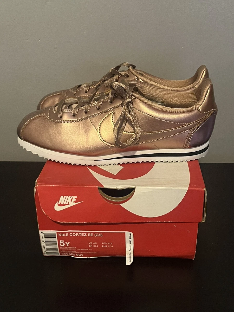 cortez nike rose gold