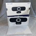 SUPCAM 4K Ultra HD Webcam with Dual Mics for Desktop Computer AI-Auto Framing C2