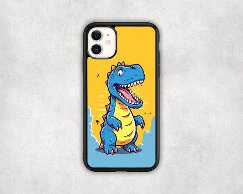 cute dinosaurs children For iPhone 11 12 13 14 15 Pro Max Plus Trendy Cover - Picture 10 of 25