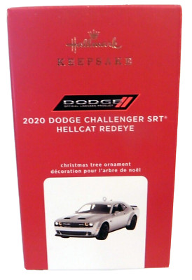 Hallmark 2020 Dodge Challenger SRT Hellcat RedEye - Keepsake Ornament MIB