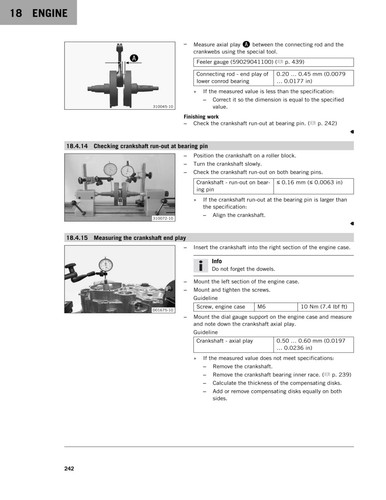 Libro manual de reparación de taller de servicio KTM 2019 500 EXC-F - Imagen 6 de 12