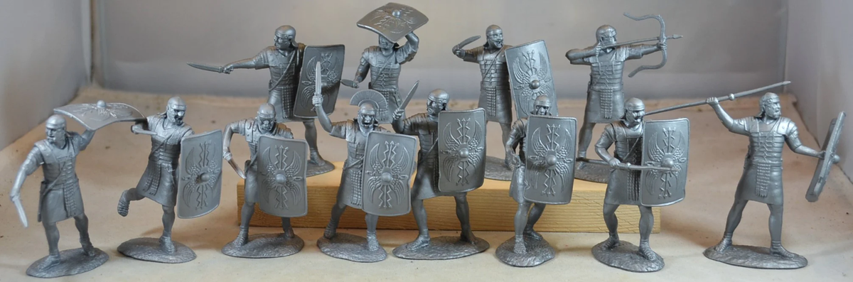 TSSD Deluxe Roman Infantry Legion Set Silver | eBay