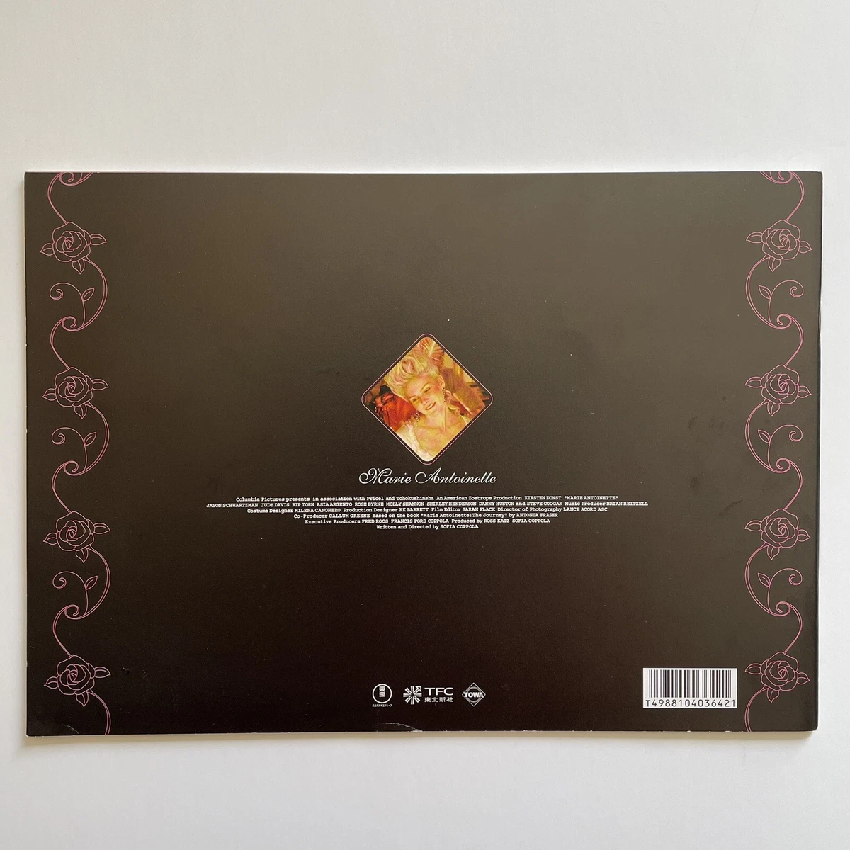 Marie Antoinette Movie Program Book Sofia Coppola Kirsten Dunst 2007 From Japan