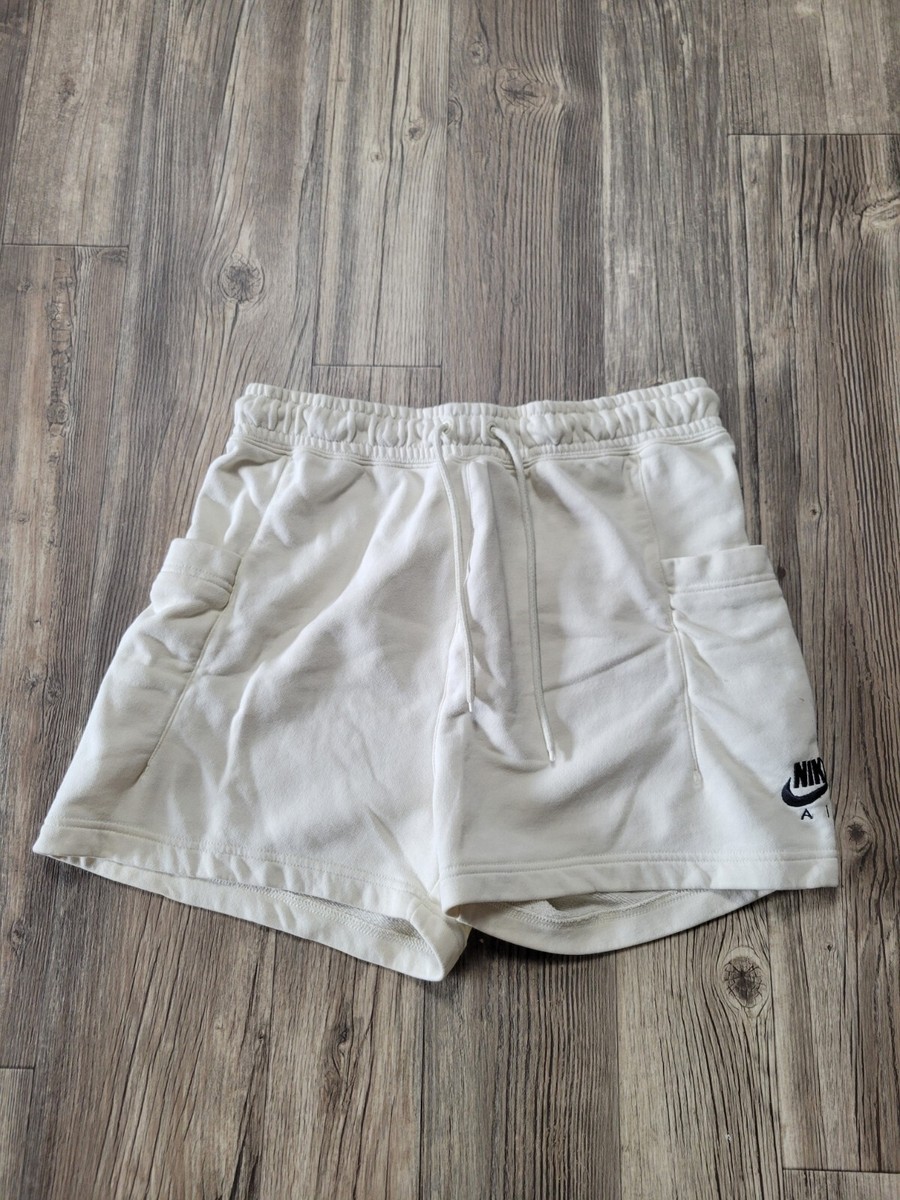 nike women's air fleece shorts