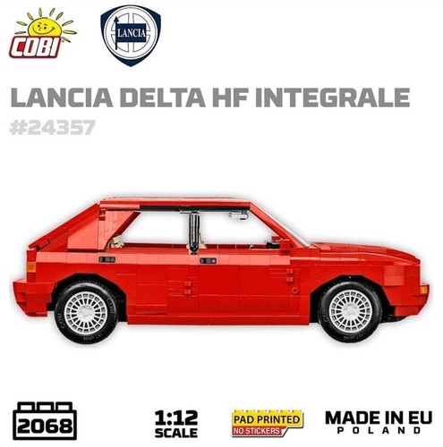 Cobi Lancia Delta HF Intg. Backstein Modellauto - COBI 24357 - 2068 Bricks - Bild 8 von 12