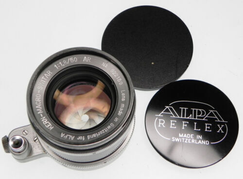 Rare ALPA Si 3000 35 mm reflex camera and AUTO ALPA 50 mm Rare ALPA Si 3000 35 mm reflex camera and AUTO ALPA 50 mm