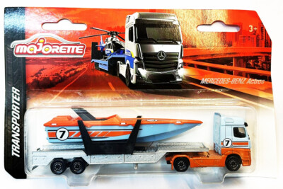 Majorette Transporter Mercedes-Benz Actros (Boat) | eBay