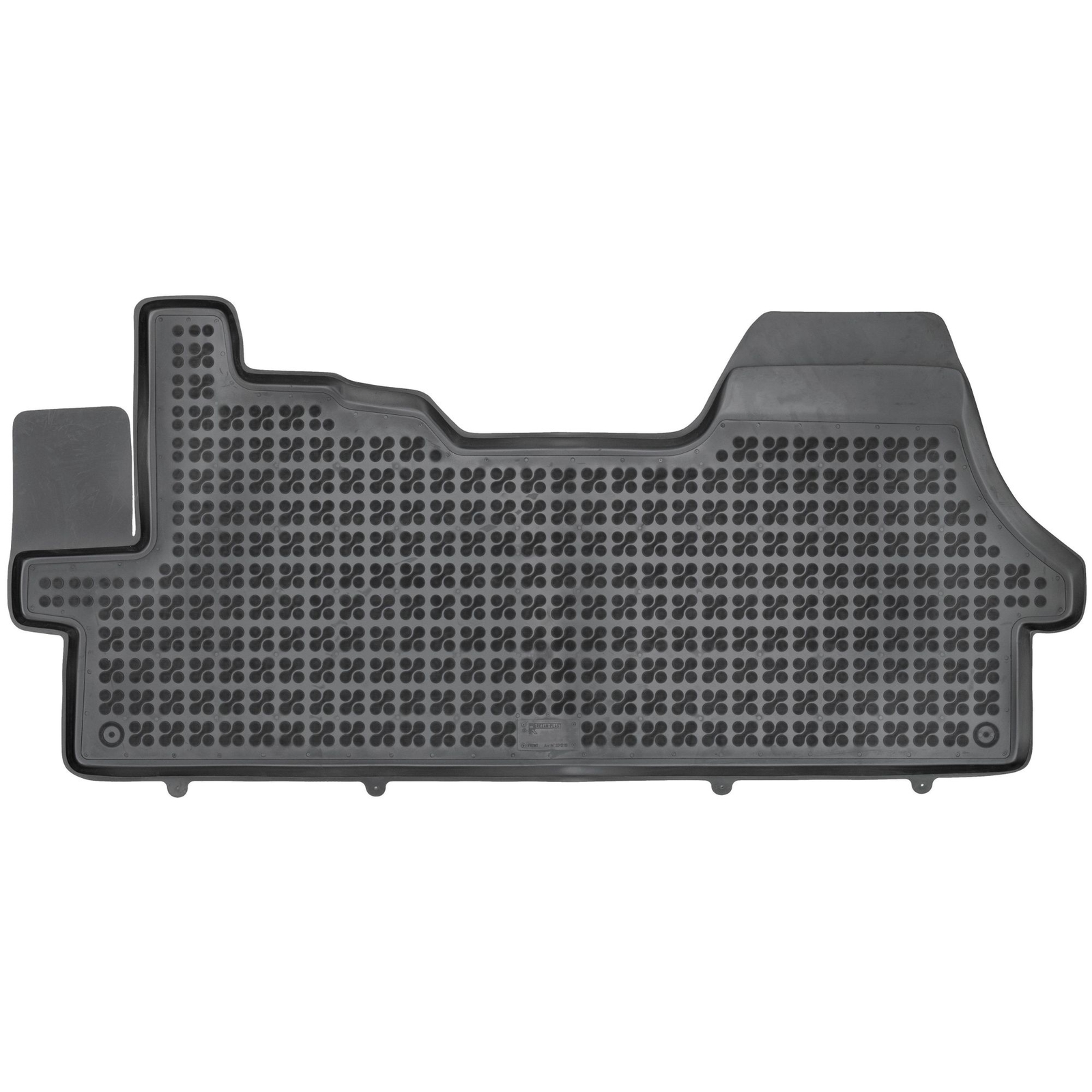 Tapis de sol Opel Movano C 2022-2026 Rezaw-Plast en caoutchouc noir sur mesure set complet