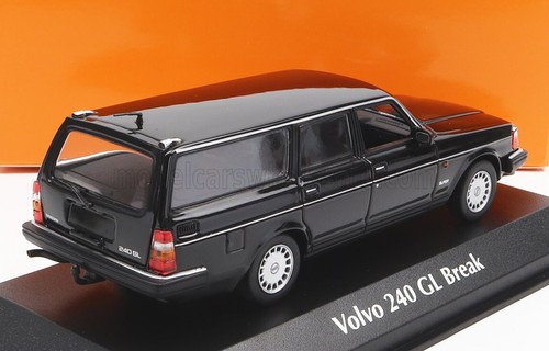 wonderful modelcar VOLVO 240GL ESTATE 1986 - black - 1/43 - Picture 2 of 2