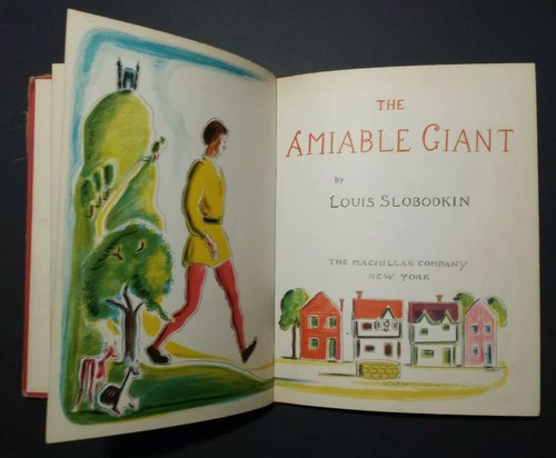 Der liebenswürdige Riese & Picco Louis Slobodkin 1. Auflage 1955, 1961 Hardcover Bücher - Bild 2 von 12