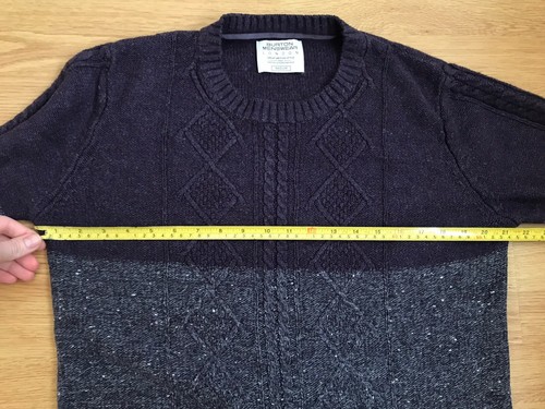 Burton Menswear London Men wool blend jumper size M Medium - Picture 7 of 8