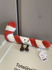 Jellycat AMUSEABLE CANDY CANE LARGE 21" New BNWT Christmas Plush Toy