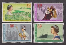 Samoa QEII 1977 Silver Jubilee MNH Stamp Set SG 479-482