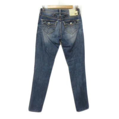 Levi's Pants Jeans Denim Skinny Cinched Back 26 Blue Used Levi's Pants Jeans Denim Skinny Cinched Back 26 Blue Used