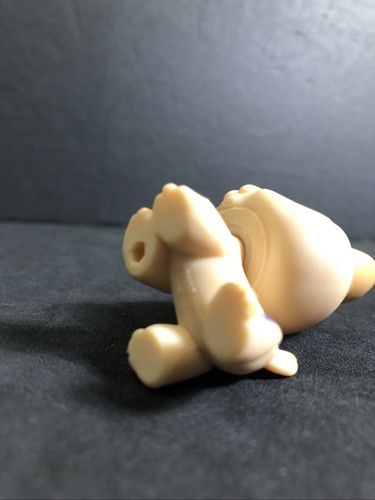 Littlest Pet Shop 1447 cane cucciolo pastore tedesco marrone chiaro autentico Lps Hasbro - Foto 7 di 7