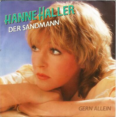 7'' Single Hanne Haller - Der Sandmann  (1985)