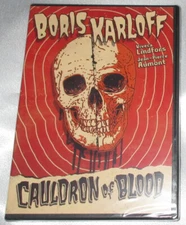 Cauldron of Blood aka Blind Man's Bluff (1970) DVD (New) Boris Karloff Classic