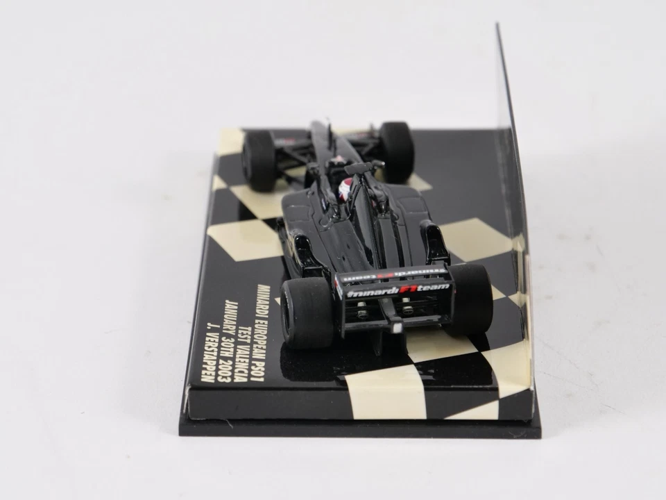 MINICHAMPS 1/43 Minardi European PS01 Test Valencia 2003 Verstappen 400 030189 - Immagine 4 di 4