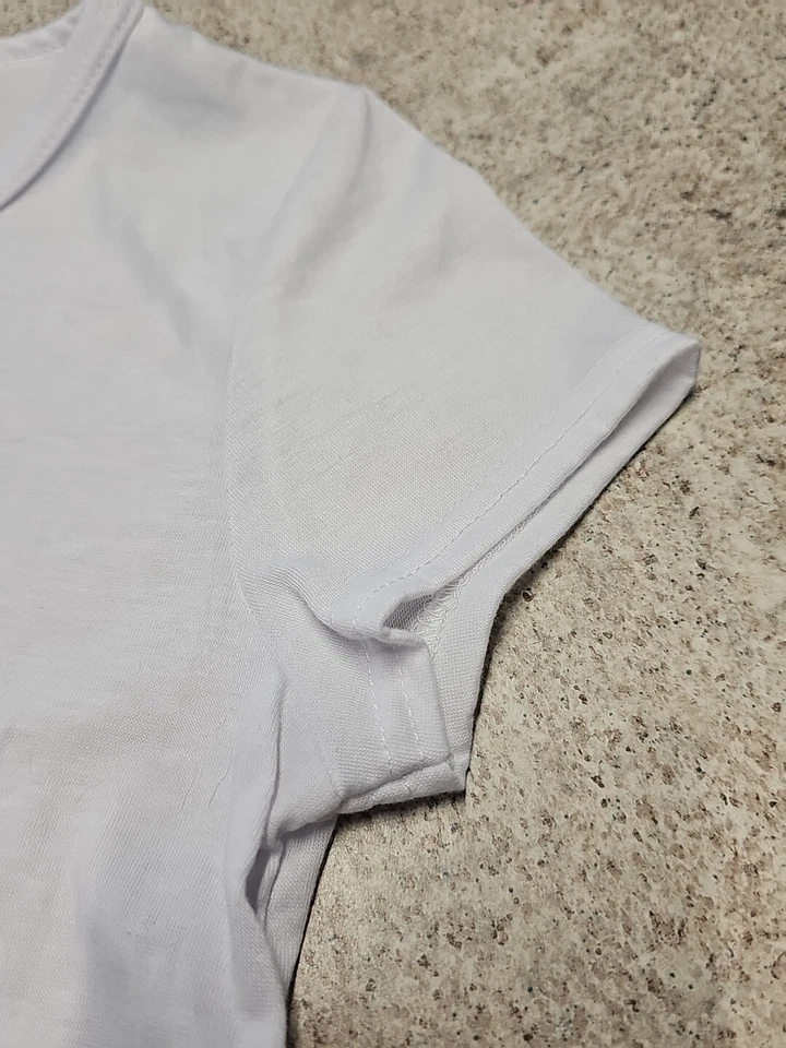 Camiseta blanca de manga corta con estampado gráfico de piña talla XL de Cato para niñas jóvenes Foto 3 de 4