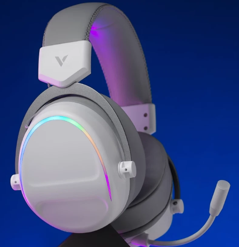 RAPOO VH650 Virtual 7.1 Channel Wired Headphones USB RGB Gaming Headset - Image 4 of 4