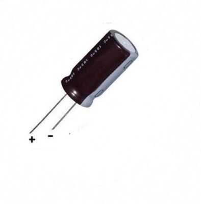 Elko 100µF/50V, 100uF, 85°C, RM=5mm, Ø8mm x h12mm, Jamicon, 10St.
