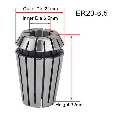 Spring Collet CNC Milling Lathe Chuck Or Clamp Nut ER11 ER16 ER20 ER25 ER32 All - Picture 63 of 118
