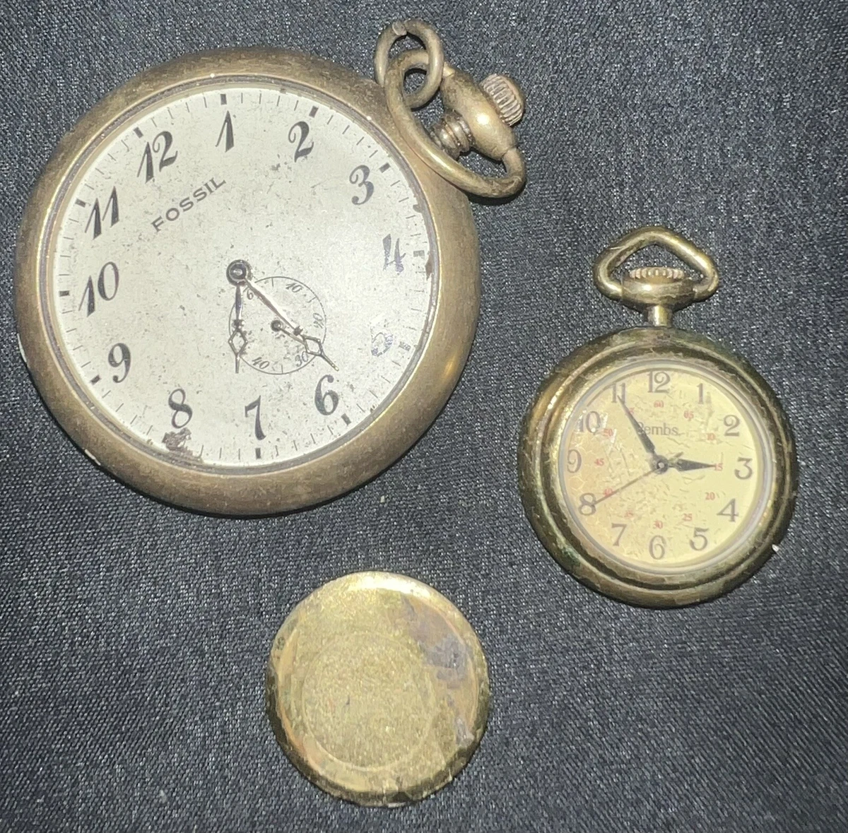 Fossil pocket hotsell watch