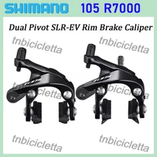 SHIMANO 105 BR-R7000 Dual Pivot V-Brake Caliper Front/Rear SLR-EV Rim Brake