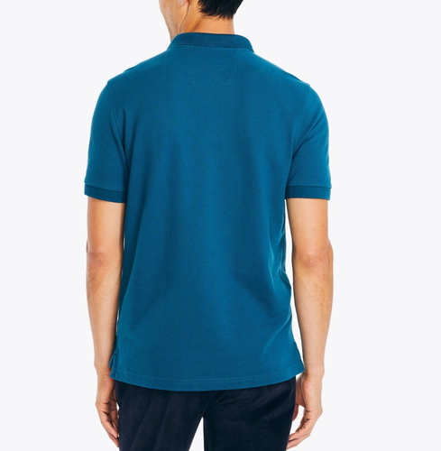NWT Nautica Men's Classic Fit Short Sleeve Performance Deck Solid Polo Shirt - 第 35/71 張圖片