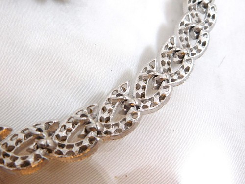 Vintage TRIFARI Rhinestone 1963 CAVALCADE Necklace Earrings Life Magazine Tag - Picture 14 of 16