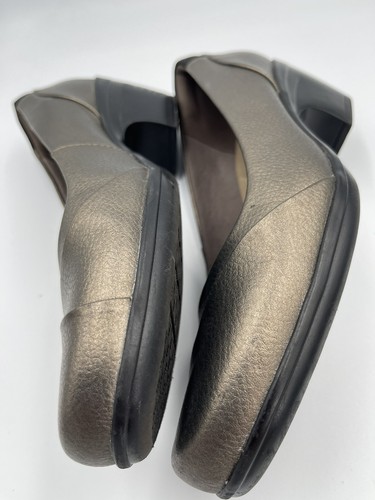 Collection by Clarks Emily Alexa Pumps, Women's Size 9M Pewter Comfort EUC - Picture 5 of 6