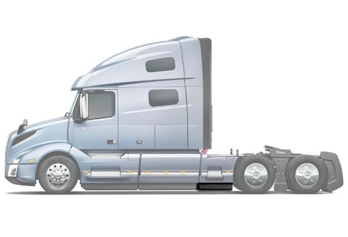 Extensión del panel del carenado trasero lado izquierdo compatible con Volvo VNL 2018+ - Imagen 3 de 8