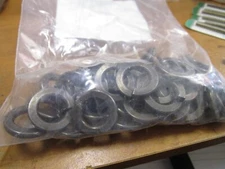 9/16" Plain Finish Medium Split Lock Washer QTY 50