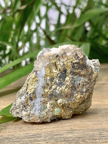 Chalkopyrit Mineral Präparat Pfau Erz Präparat Rohkristall Edelstein Reiki. - Bild 5 von 11