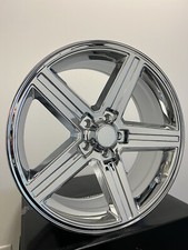 4 20x8 Iroc Chrome Rims Only 5x120.65 O.b.s. Chevy Classic Impala Camaro Ss