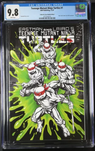 Teenage Mutant Ninja Turtles #1  Raymond Gay NYCC Reprint CGC 9.8 w/ COA