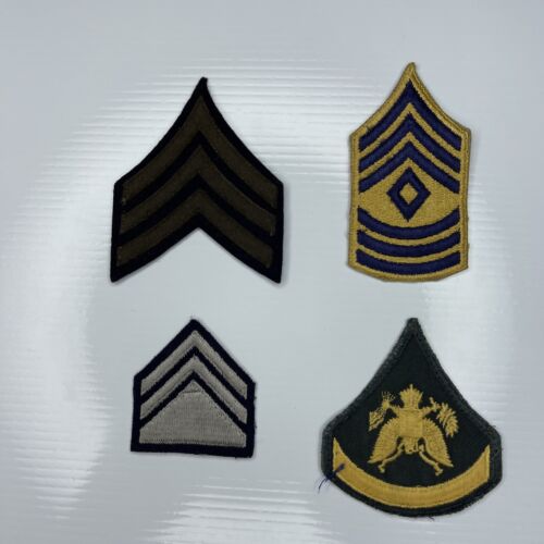 F Mixed Lot Bulk Vtg Retro Patches US Army First Sergeant