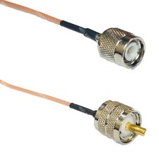 RG316 TNC MALE to PL259 UHF Male RF Cable FAST-SHIP LOT