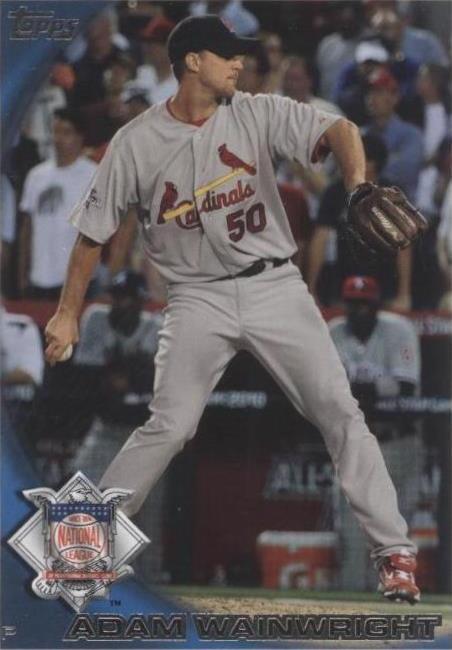 2010 Topps Update Series - Adam Wainwright #US-125 - 1 of 1