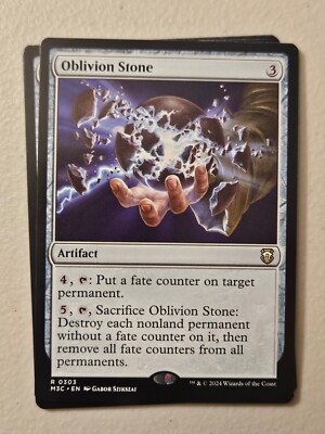 MTG l Oblivion Stone (x4 Playset) | (NM) Commander: Modern Horizons 3