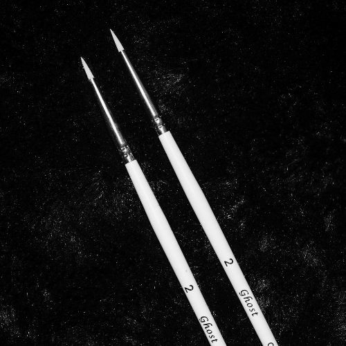Ghost Brush 2 Pack Size #2 Kickstarter Miniature Paint Brushes Warhammer - Picture 2 of 3