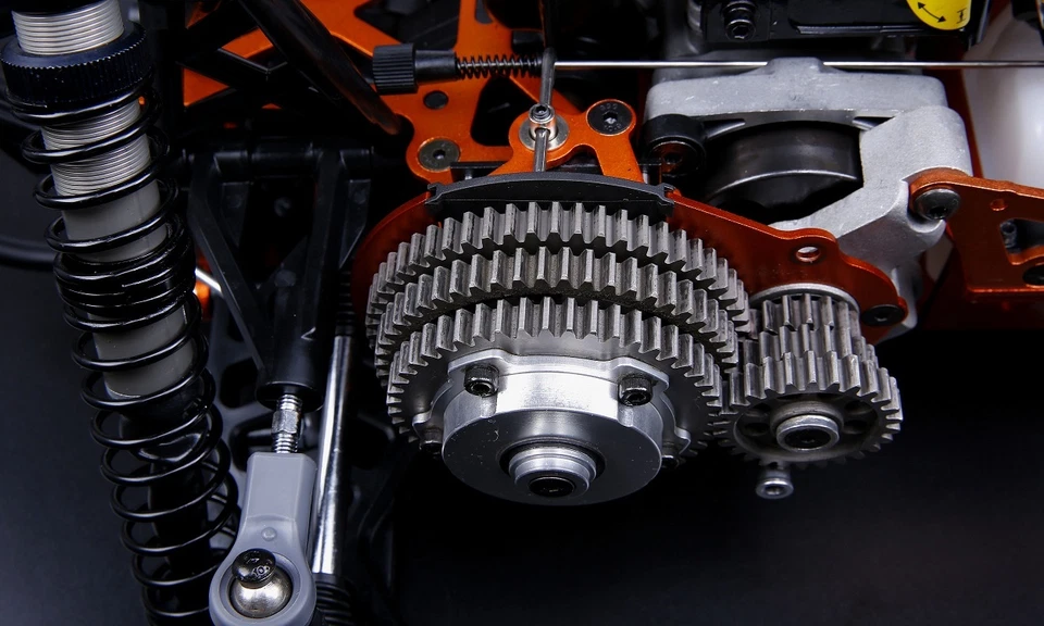 3 Speed Transmission Kit with Silver Gear Cover for 1/5 HPI BAJA 5B 5T 5SC - Image 4 of 4