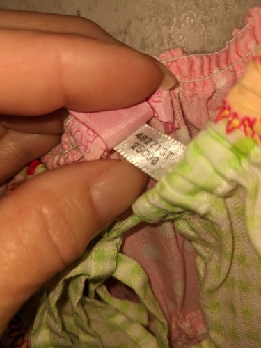 Lily Pulitzer Girls Dress Sundress Size Sm Pink Polka Dotted Green Gingham - Picture 6 of 8