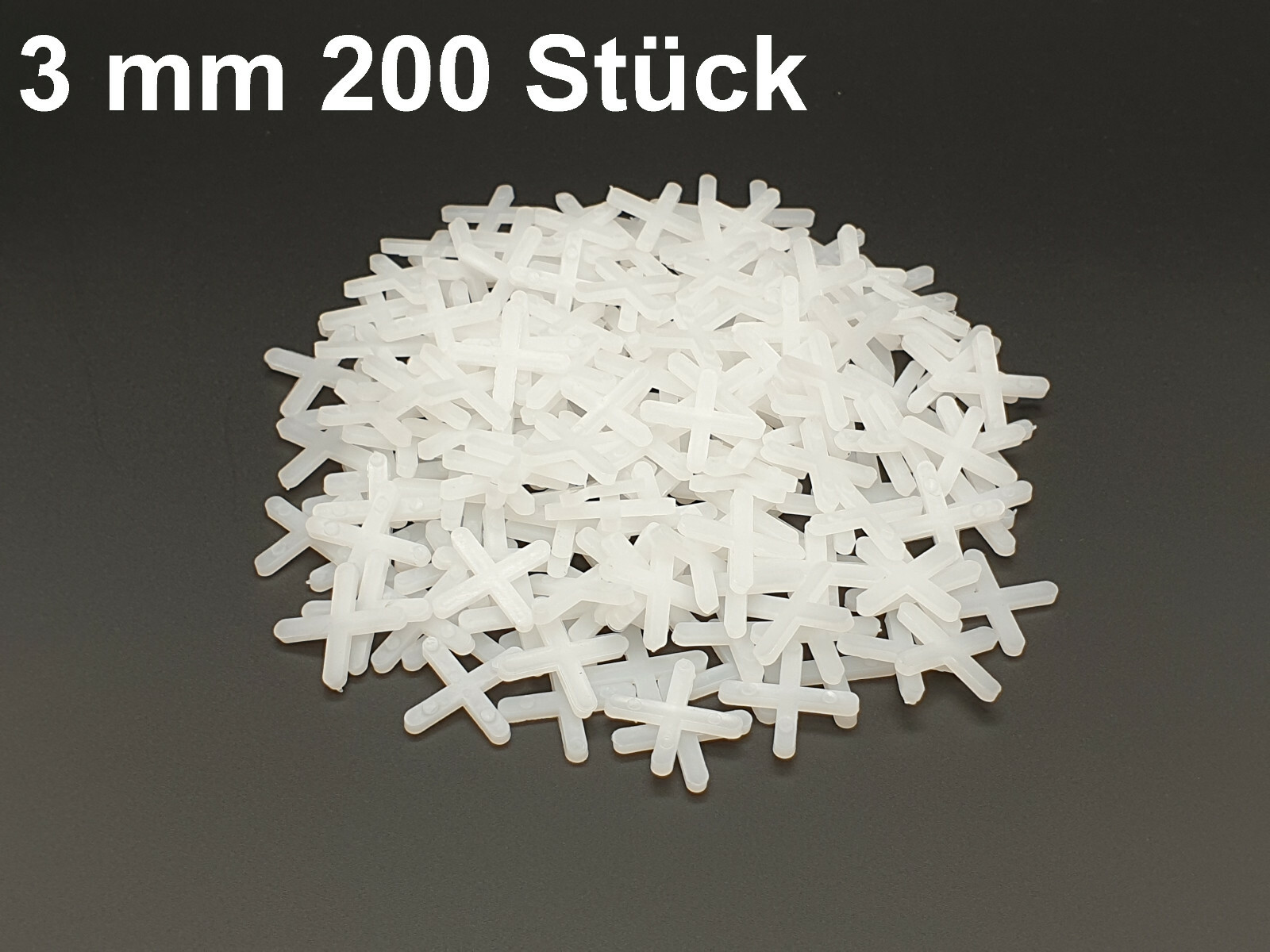 Tile Spacers 200 Pcs. 3 mm Tile Spacer Spacer